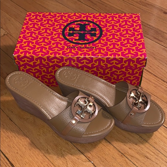 Tory Burch Shoes Tory Burch Wedge Sandals Poshmark